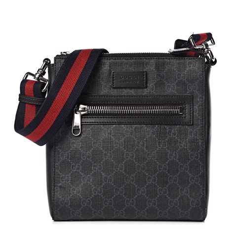 gucci supreme messenger bag small|gg black small messenger bag.